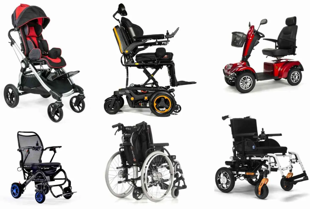 różne typy wózków inwalidzkich porównanie