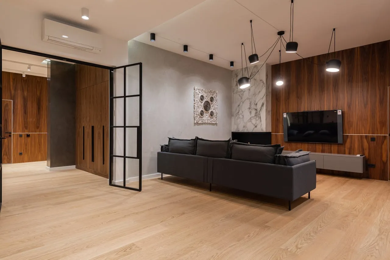 Nowoczesna klimatyzacja w salonie