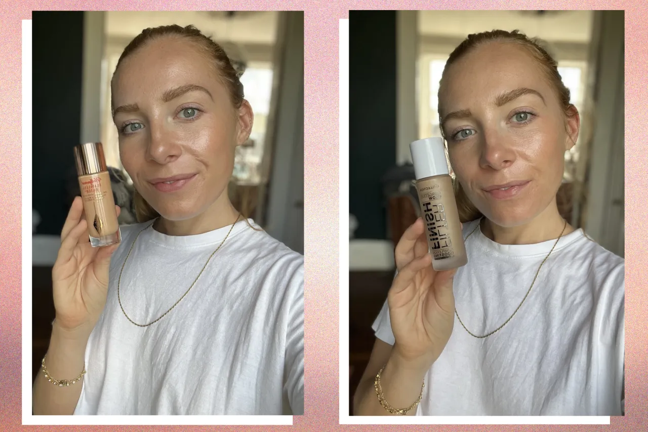 Charlotte Tilbury Hollywood Flawless Filter na skórze