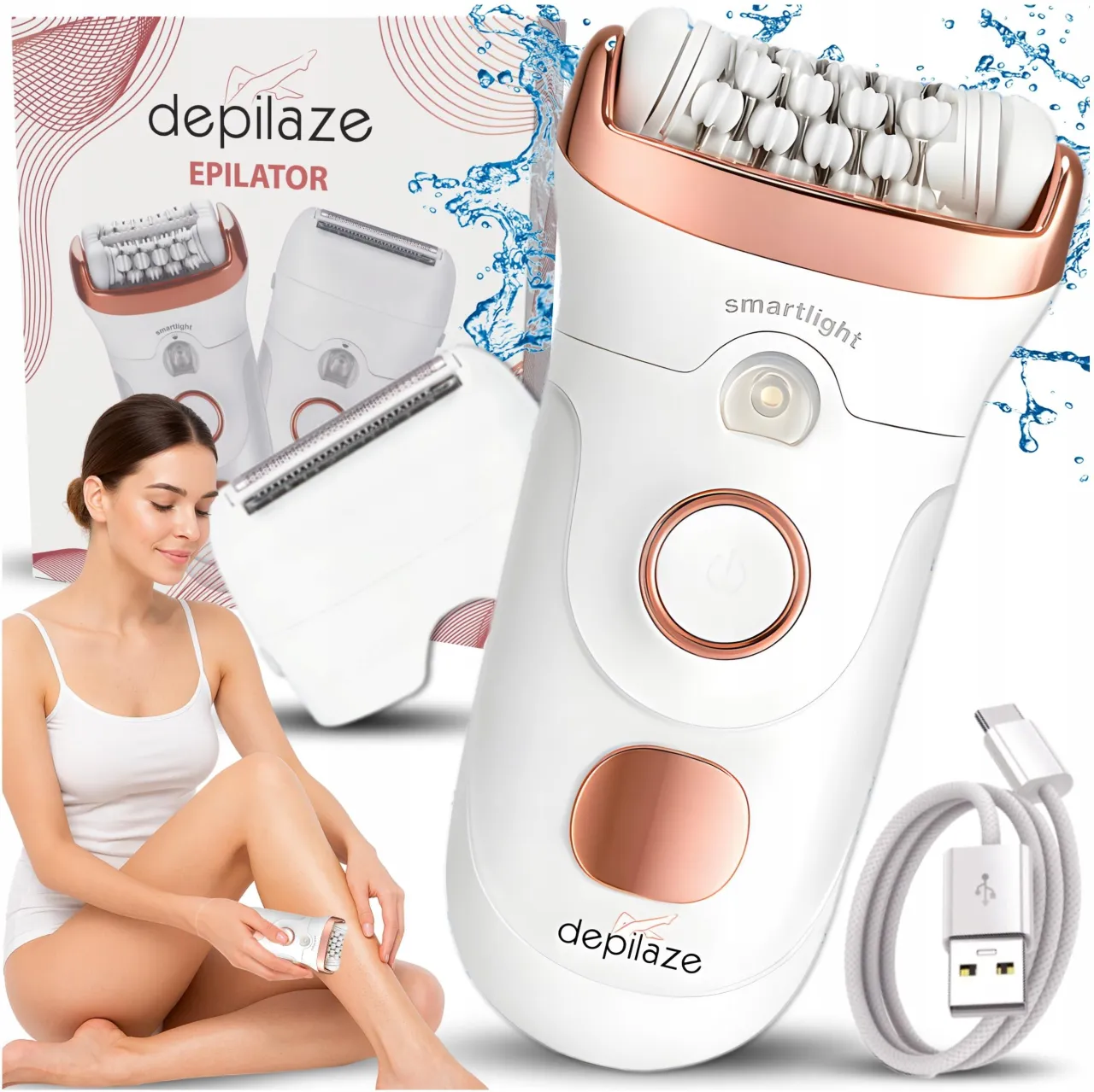depilator golarka 2w1
