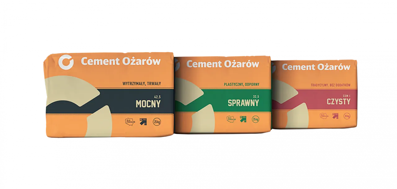 Rodzaje cementu i worki cementu