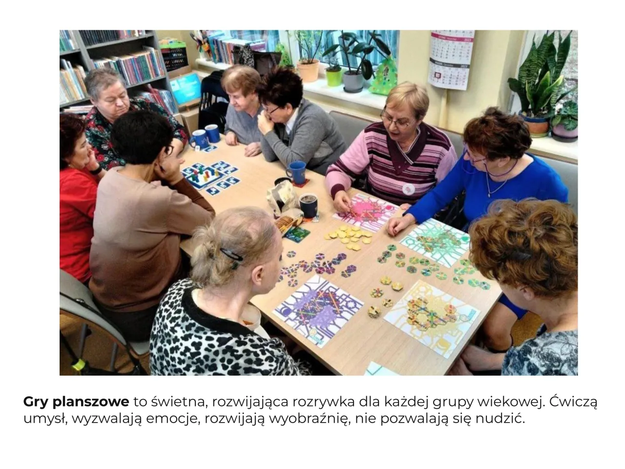 Seniorzy rozwijający hobby