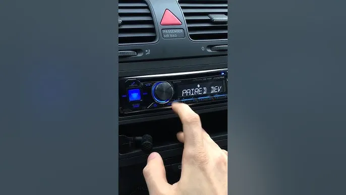 Alpine radio Bluetooth troubleshooting