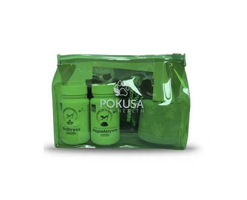 pies apteczka pierwsza pomoc węgiel aktywny