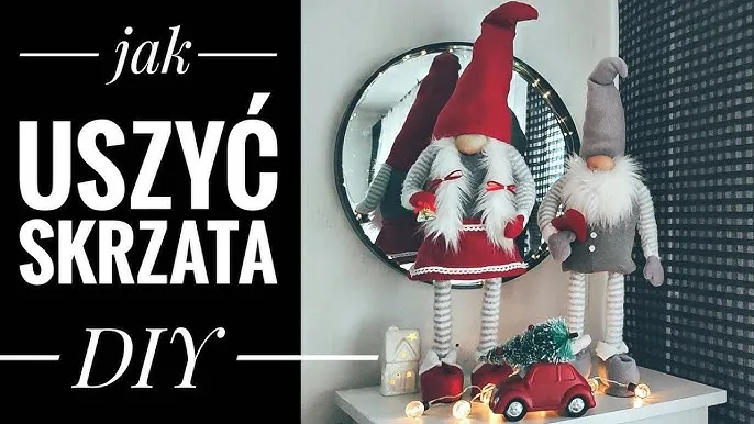 różne materiały do szycia skrzata