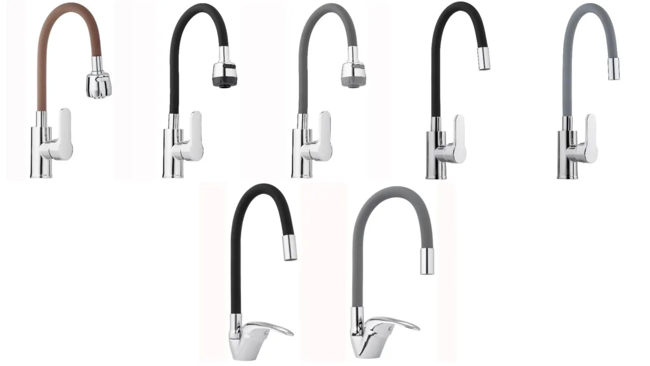 Rodzaje baterii kuchennych i łazienkowych