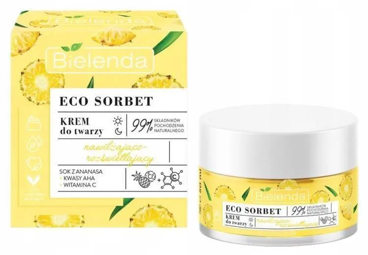 Bielenda Eco Sorbet Ananas i Malina porównanie