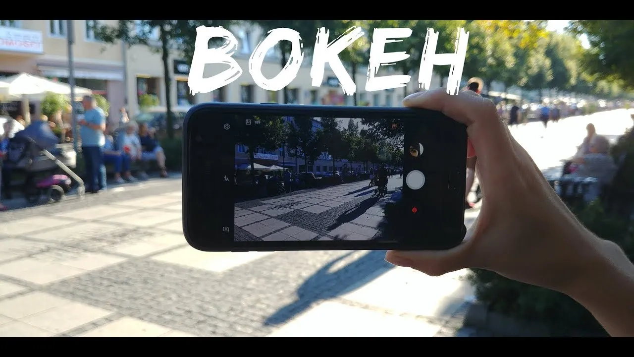iPhone 11 zdjęcie portretowe z efektem bokeh
