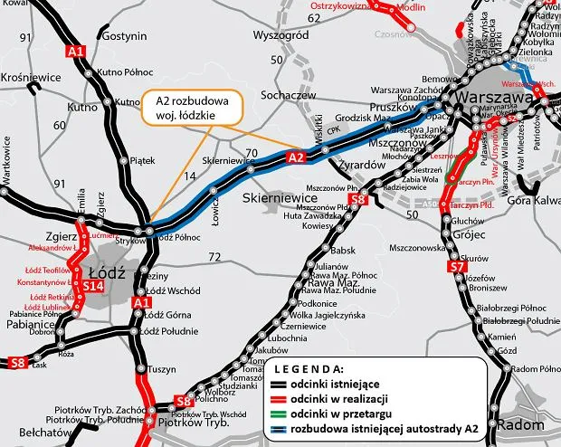 Zdjęcie Autostrada A2 przez jakie miasta prowadzi – poznaj trasę i atrakcje