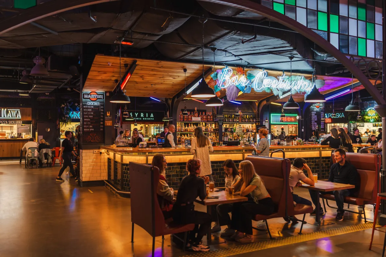 food hall Gdańsk jedzenie