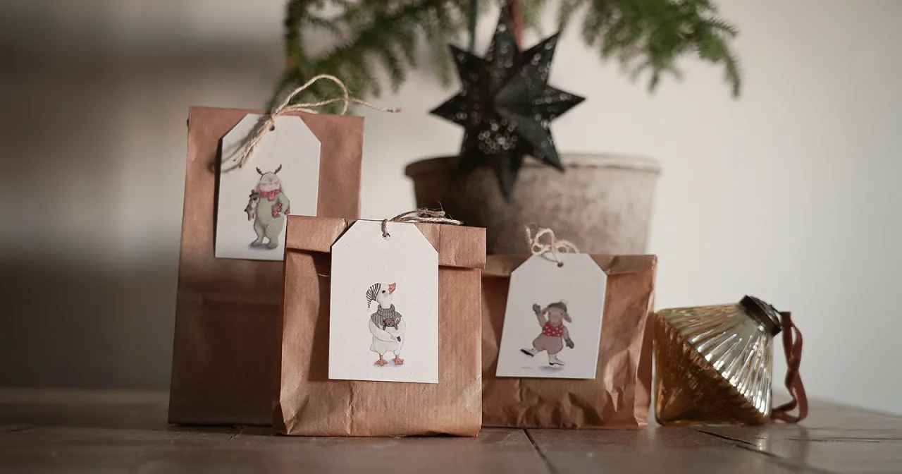 kreatywne ekologiczne pakowanie prezentów