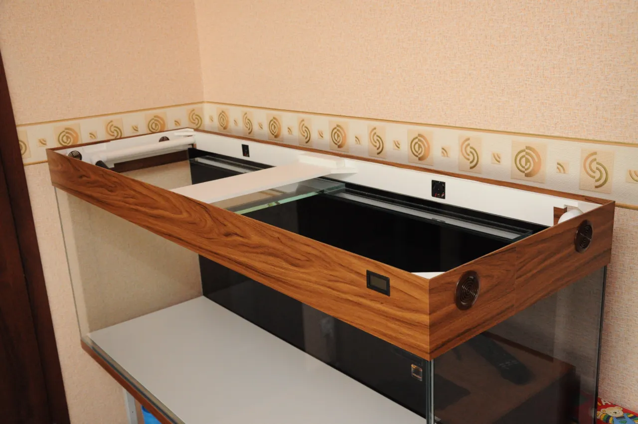 Akwarium z pokrywą DIY