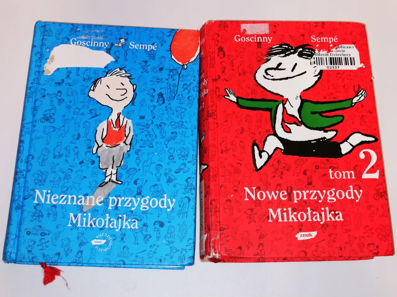 Nowe przygody Mikołajka okładka książki