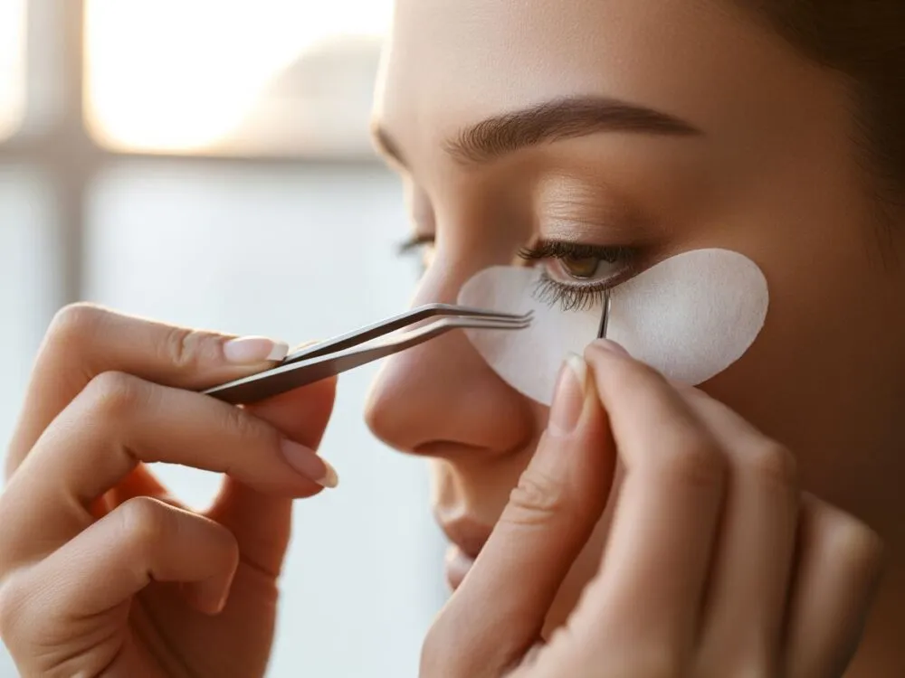 błędy przy zdejmowaniu rzęs w domu