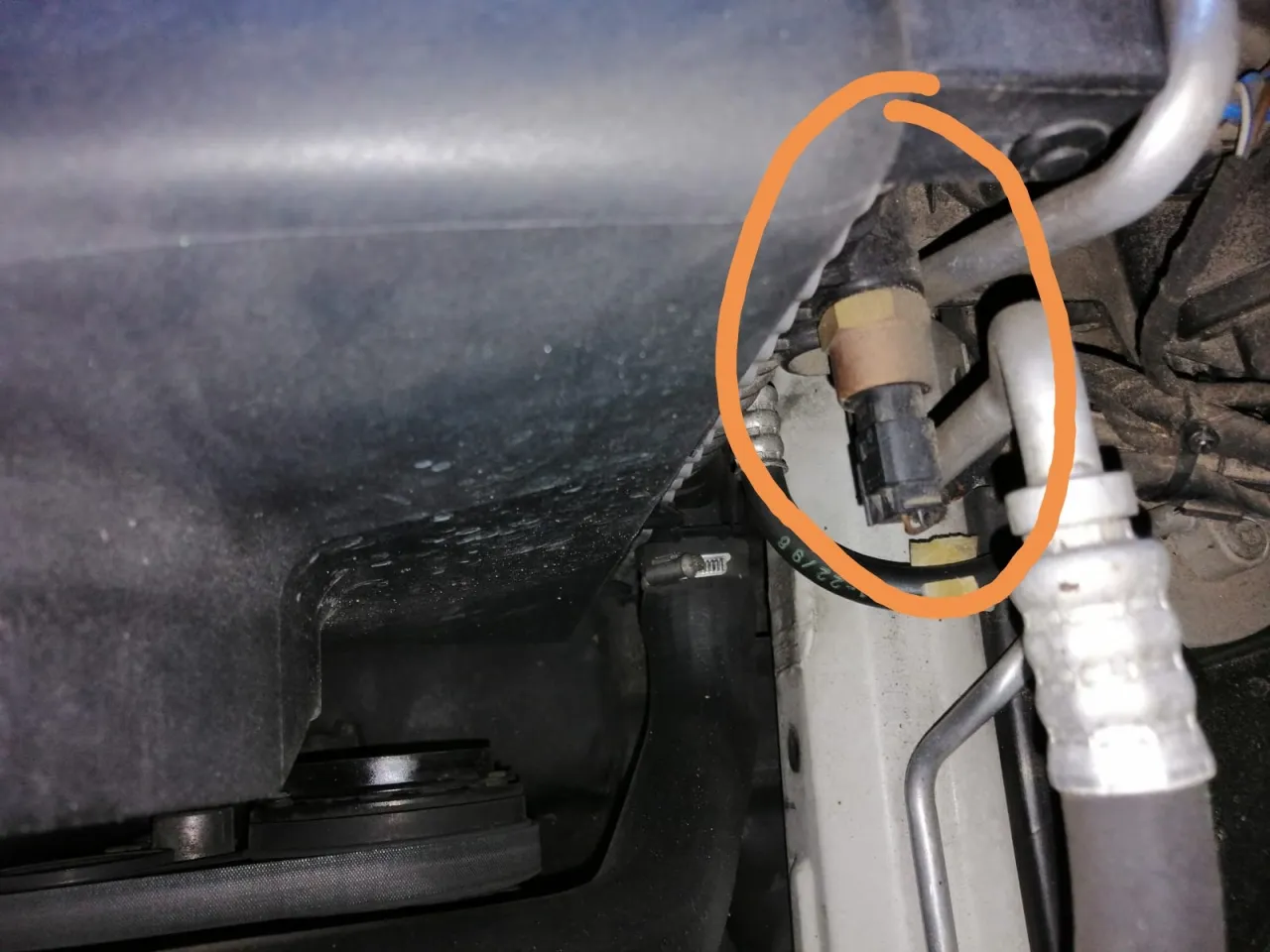 BMW E39 czujnik temperatury płynu chłodzącego