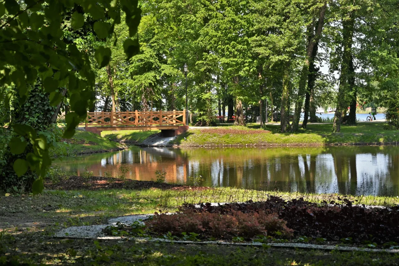 Sława Park Miejski tężnia