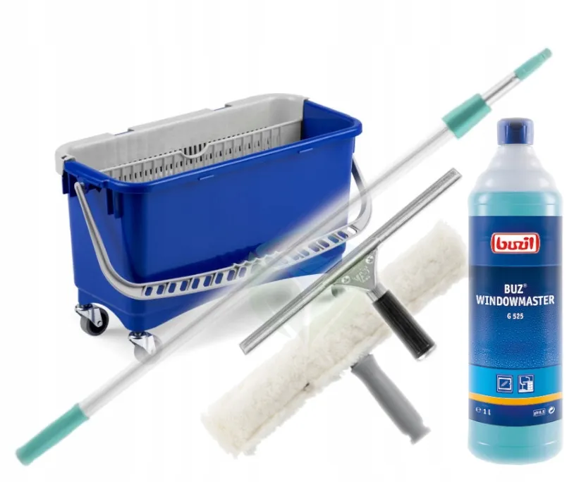 Narzędzia do mycia okien po remoncie