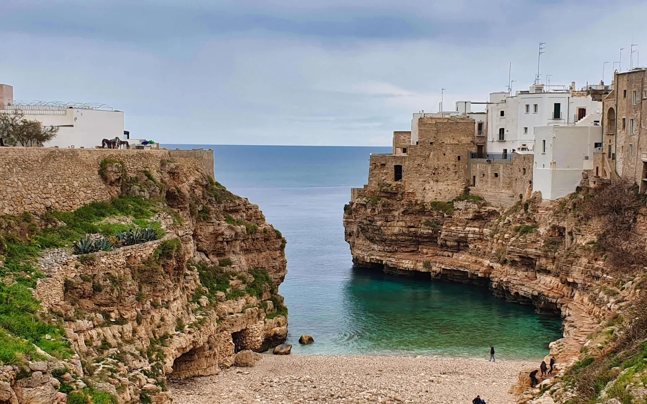 Polignano a Mare plaża