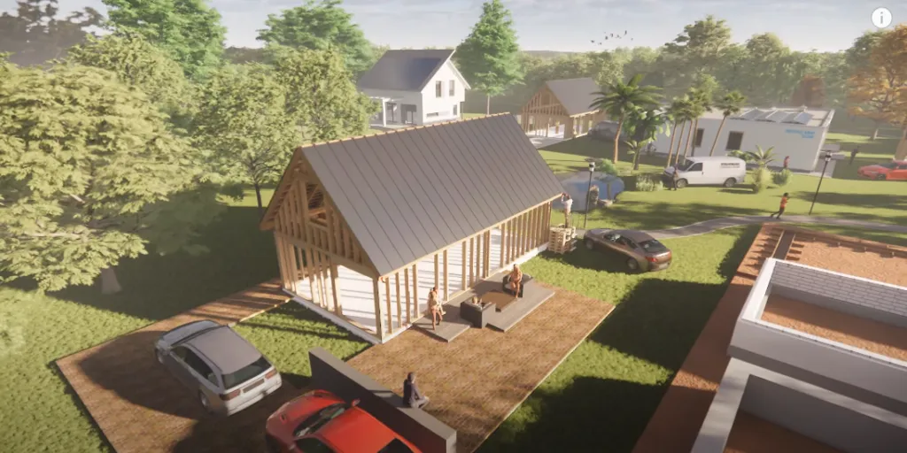 Projekt domu do 70m2 na działce rolnej