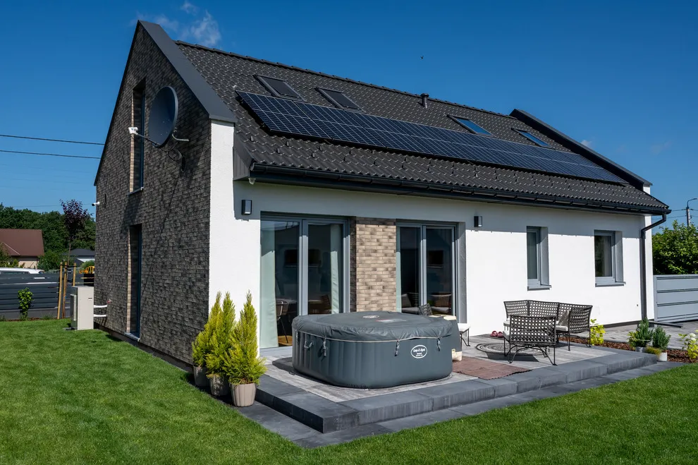 pompa ciepła dom modułowy