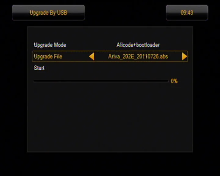 Ferguson Ariva T65 przygotowanie pendrive do aktualizacji