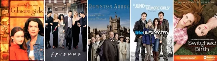 Przykłady film&oacute;w i seriali do nauki angielskiego na r&oacute;żnych poziomach