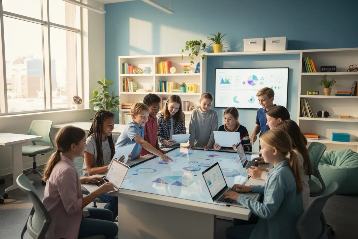 różnorodne metody nauczania, nowoczesna klasa