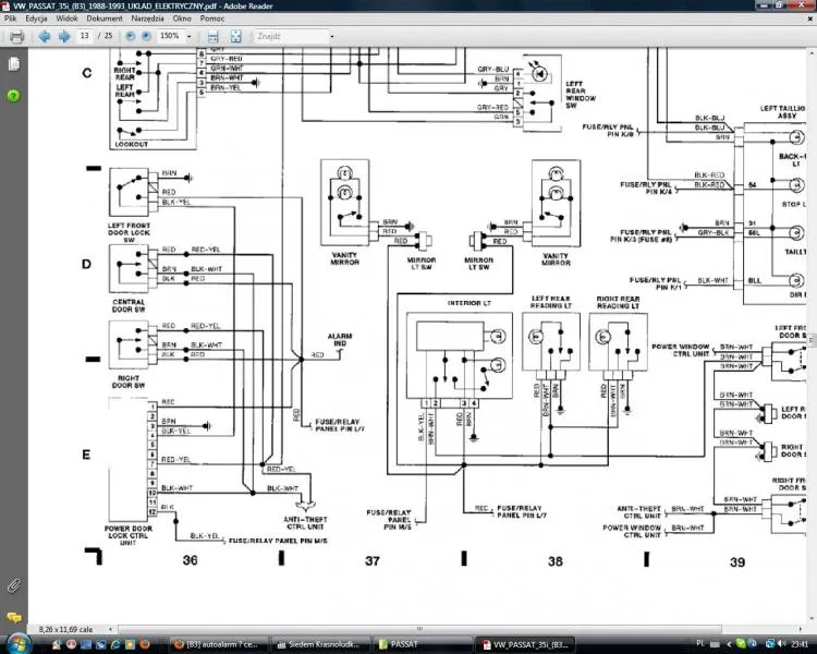 pompka centralnego zamka schemat budowy