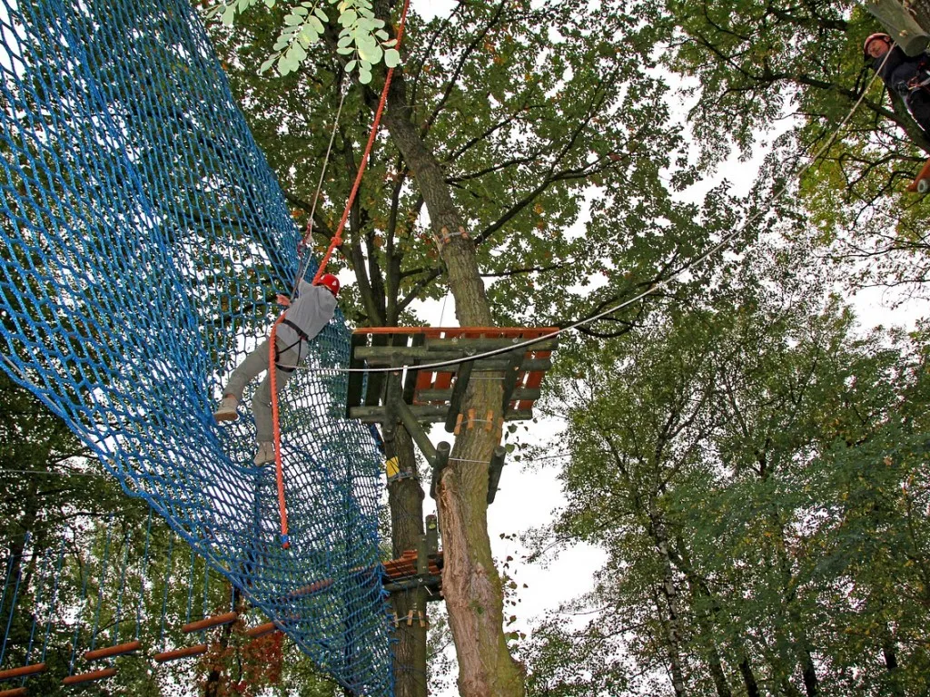 Park linowy Trąbki trasa dla dzieci