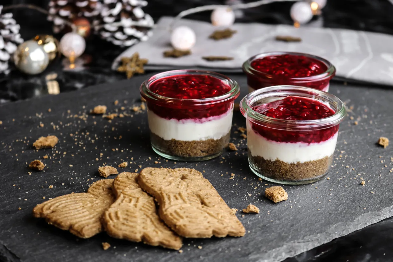 No-Bake Weihnachtsdessert einfach