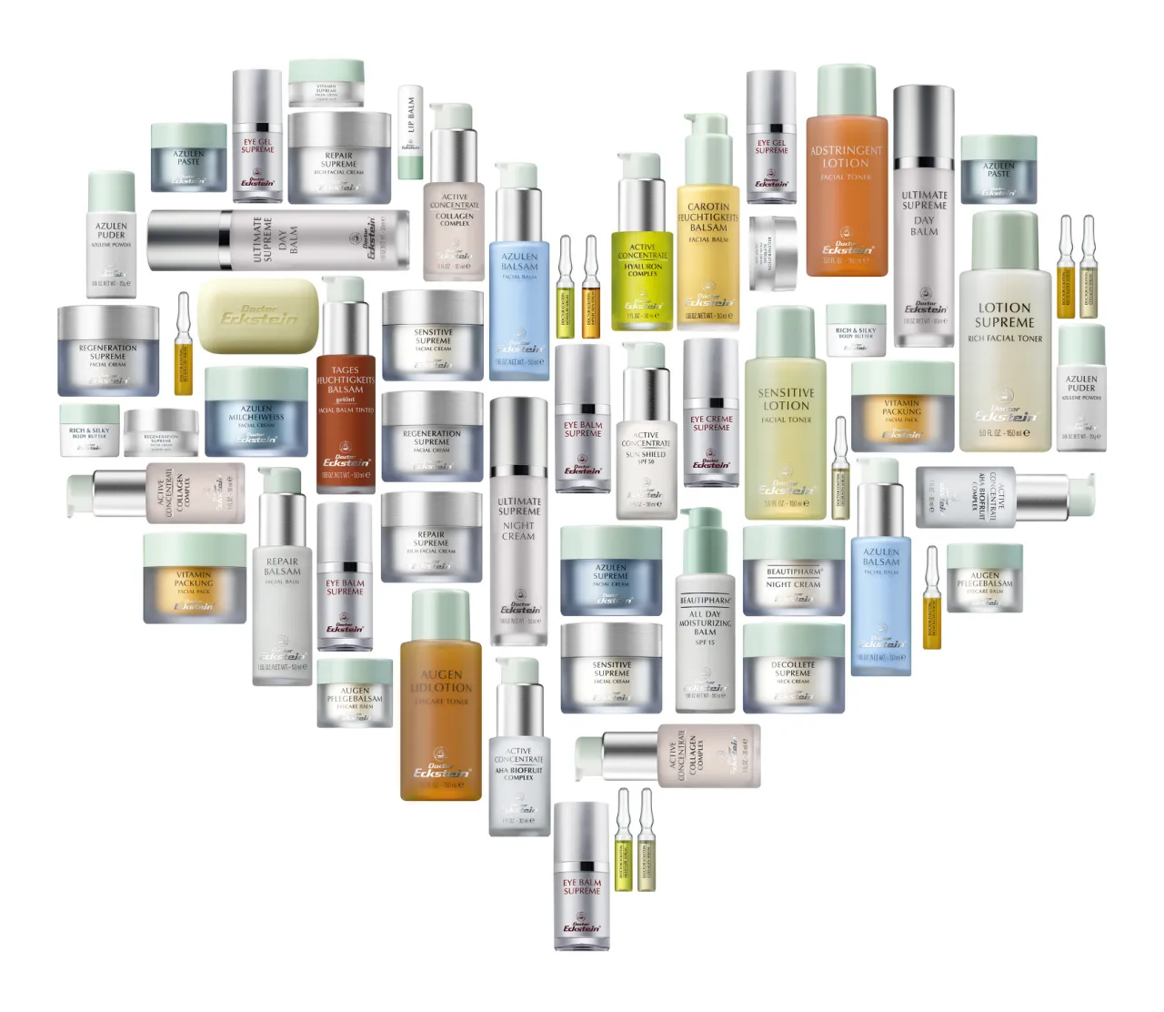 Doctor Eckstein Kosmetik Produkte &Uuml;bersicht