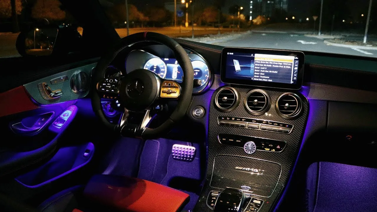 Mercedes CLK 63 AMG interior