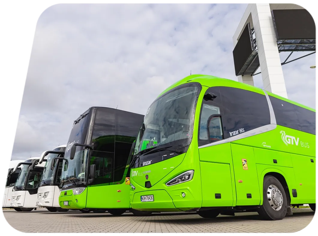 nowoczesna flota bus&oacute;w GTV Bus