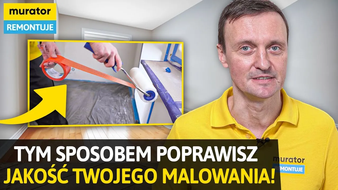 Zdjęcie Jak dobrze malować wałkiem, aby uniknąć smug i uzyskać idealne ściany