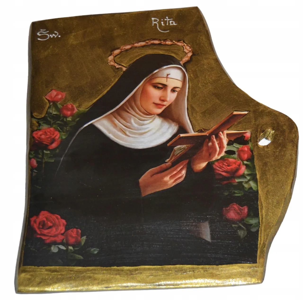 Święta Rita patronka spraw beznadziejnych ikona