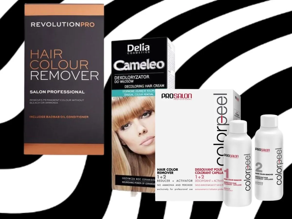 profesjonalne zmywacze do farby do włos&oacute;w