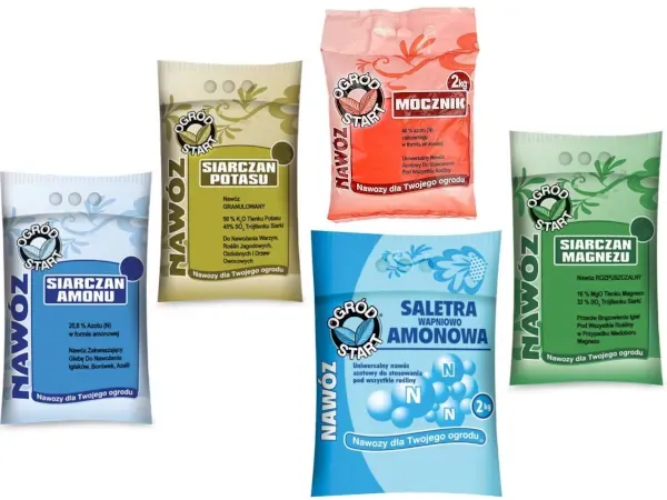 rodzaje nawozów azotowych