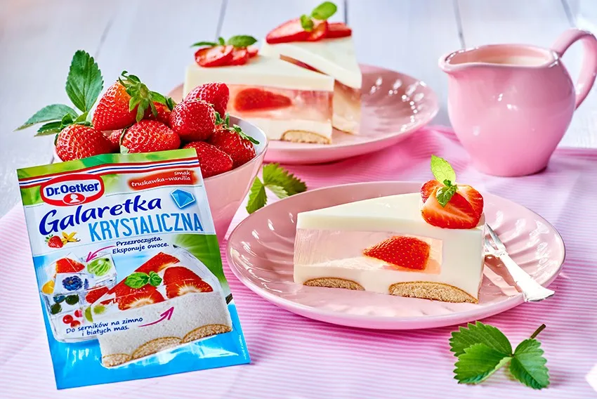 r&oacute;żne marki galaretek krystalicznych
