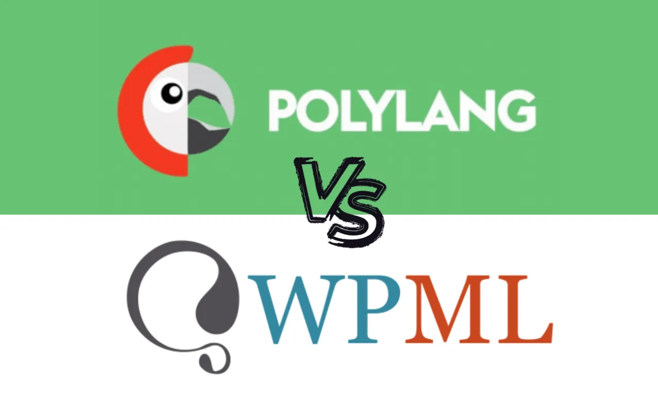 logo wtyczek WordPress WPML i Polylang obok siebie