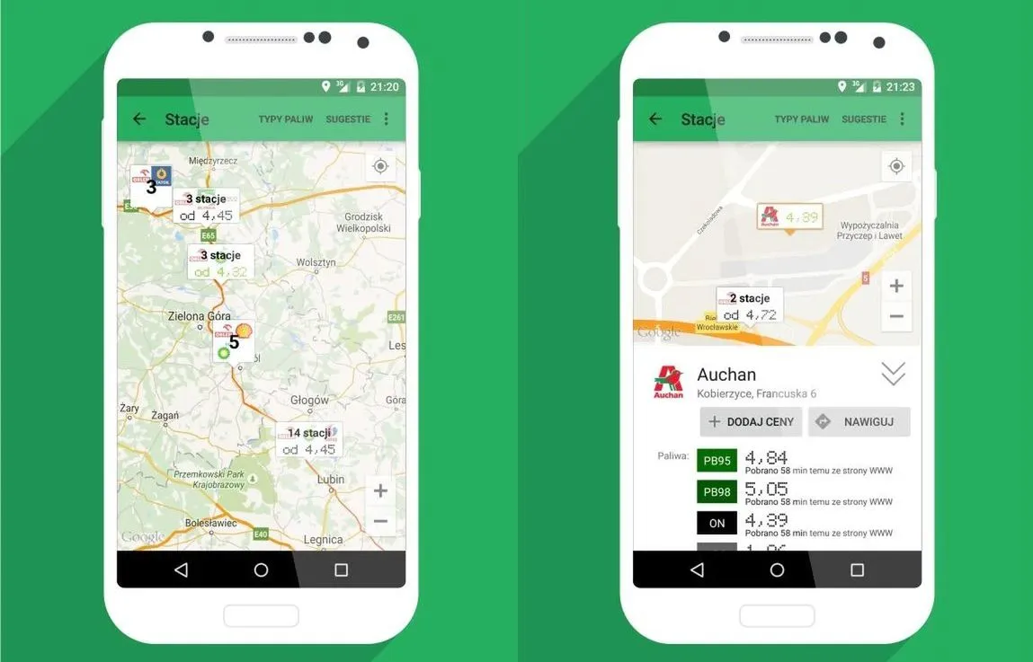 Aplikacje do porównywania cen paliw