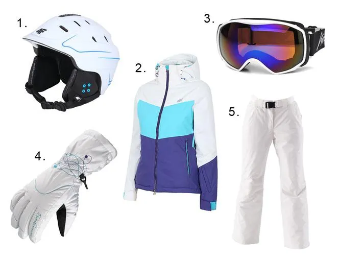 inspiracje przebrania na narty