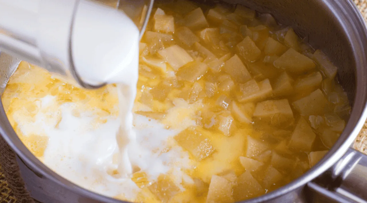 hartowanie śmietany do zupy