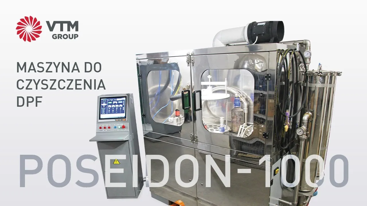 maszyna do czyszczenia dpf hydrodynamiczna