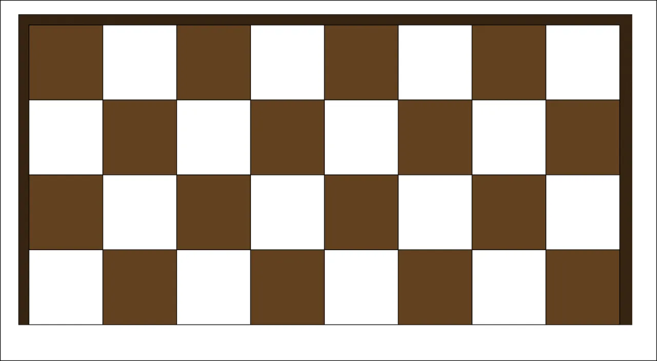 plansza warcaby klasyczne z pionkami