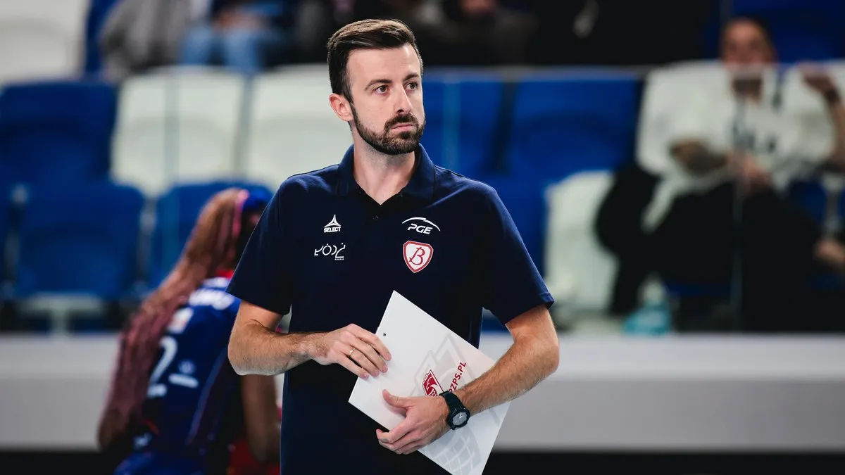 Maciej Biernat trener siatk&oacute;wka