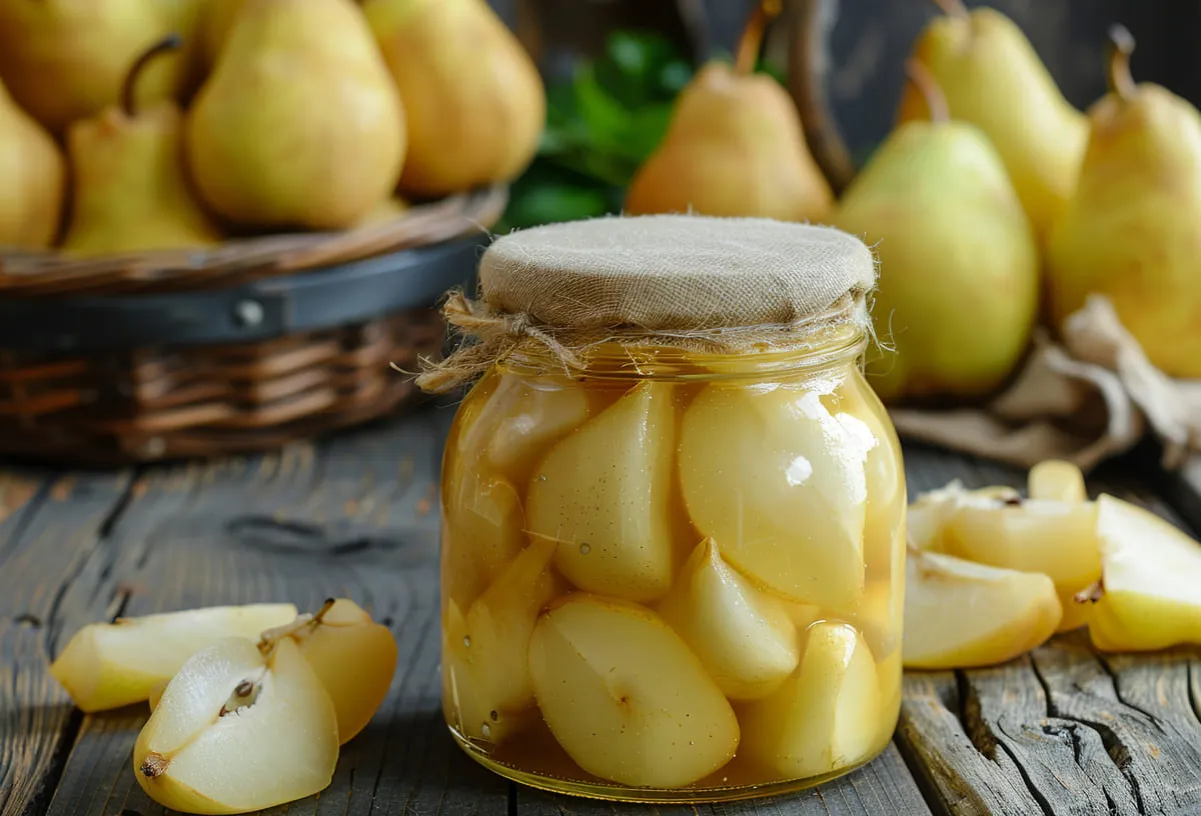 Gruszki w syropie vs gruszki w occie