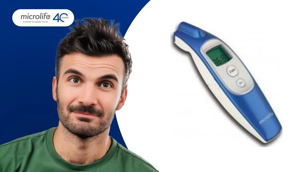 Zdjęcie Jak zmienić Fahrenheit na Celsjusz w termometrze Microlife NC 150