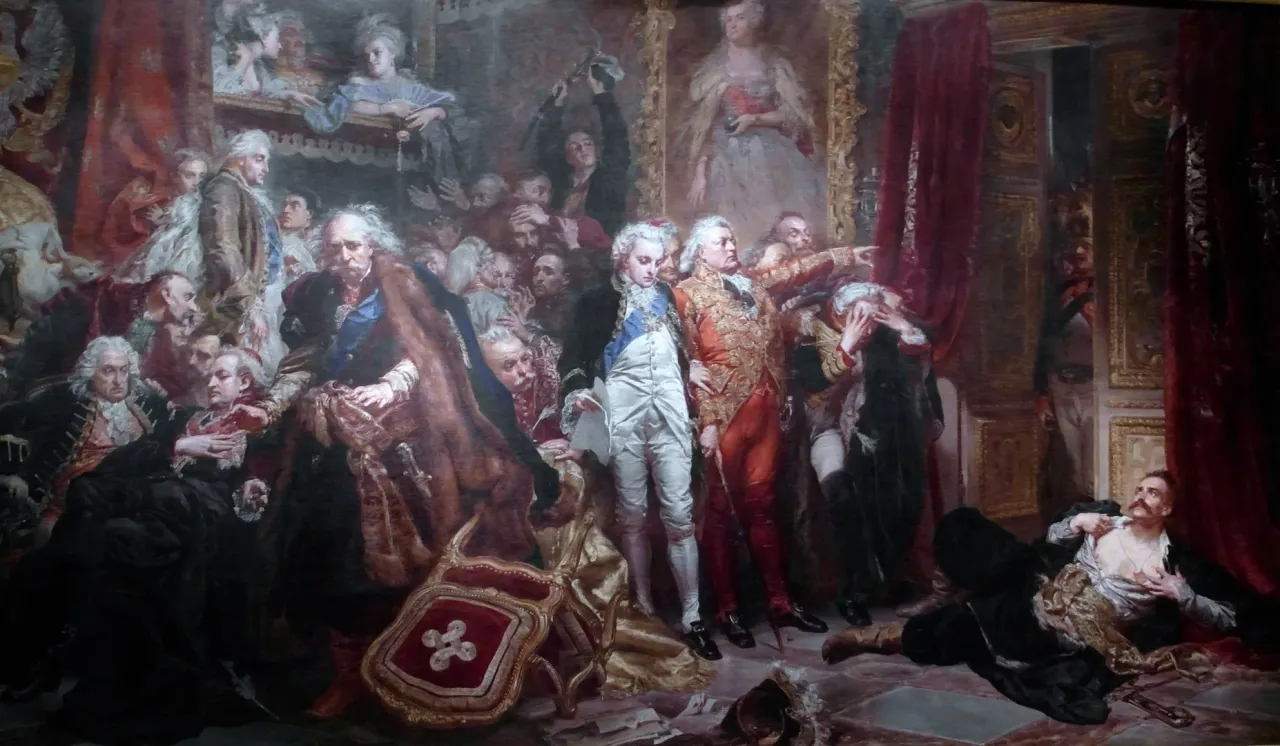 Obraz Tadeusz Rejtan Upadek Polski