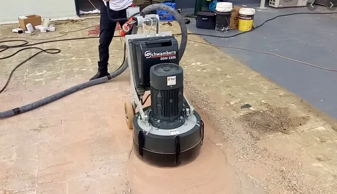 frezowanie posadzki betonowej maszyna