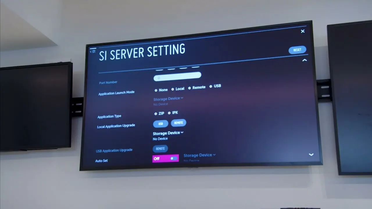 LG webOS ustawienia napisów